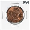Image 1 : 1854 Braided Hair Large Cent Coin