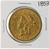 Image 1 : 1853 $20 Liberty Head Double Eagle Gold Coin