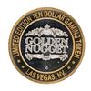 Image 2 : .999 Silver Golden Nugget Las Vegas $10 Limited Edition Casino Gaming Token