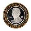 Image 2 : .999 Silver Riverside Resort Casino Laughlin, NV $10 Limited Edition Gaming Toke