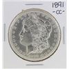 Image 1 : 1891-CC $1 Morgan Silver Dollar Coin