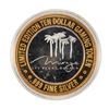 Image 1 : .999 Silver Mirage Las Vegas Nevada $10 Casino Limited Edition Gaming Token