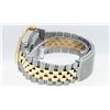 Image 8 : Rolex Mens Two Tone 14K Lugs Silver Diamond Pyramid Diamond 36MM Datejust