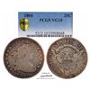 Image 1 : 1804 Flowing Hair Quarter Coin PCGS VG10