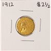 Image 1 : 1912 $2 1/2 Indian Head Quarter Eagle Gold Coin