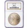 Image 1 : 1881-S $1 Morgan Silver Dollar Coin NGC MS65