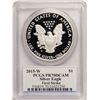 Image 2 : 2015-W $1 Proof American Silver Eagle Coin PCGS PR70DCAM W/Miles Standish Signat