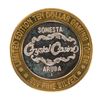 Image 1 : .999 Silver Crystal Casino Aruba $10 Casino Limited Edition Gaming Token