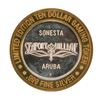 Image 2 : .999 Silver Crystal Casino Aruba $10 Casino Limited Edition Gaming Token