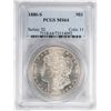 Image 1 : 1880-S $1 Morgan Silver Dollar Coin PCGS MS64