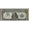 1899 $5 Indian Chief Silver Certificate Note