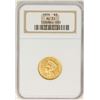 Image 1 : 1859 $3 Indian Princess Head Gold Coin NGC AU53