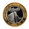 Image 2 : .999 Silver Atlantis Casino Resort Reno, NV $10 Casino Limited Edition Gaming To