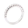Image 4 : 18KT White Gold 0.69 ctw Diamond Ring