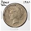 Image 1 : 1921 $1 Peace Silver Dollar Coin