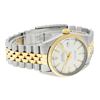 Image 8 : Rolex Mens Two Tone 14K White Index Datejust 36MM Wristwatch