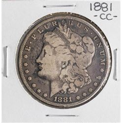 1881-CC $1 Morgan Silver Dollar Coin