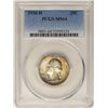 Image 1 : 1936-D Washington Quarter Coin PCGS MS64 Nice Toning