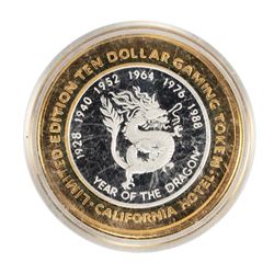 .999 Silver Sam Boyd's California $10 Casino Limited Edition Gaming Token