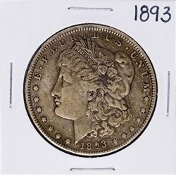 1893 $1 Morgan Silver Dollar Coin