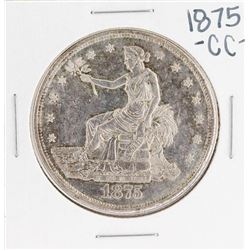 1875-CC $1 Seated Liberty Silver Dollar Coin