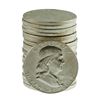 Image 1 : Roll of (20) Brilliant Uncirculated 1963-D Franklin Half Dollar Coins