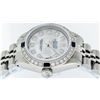 Image 4 : Rolex Ladies Stainless Steel Mother Of Pearl Diamond & Sapphire Datejust Wristwa
