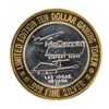 Image 2 : .999 Silver McCarran International Airport $10 Casino Limited Edition Gaming Tok