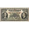 Image 1 : 1935 $20 The Bank of Montreal Canada Note