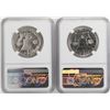 Image 2 : Lot of 1960-1961 Proof Franklin Half Dollar Coins NGC PF67