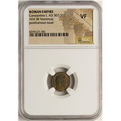 Constantine I, 307-337 AD Ancient Roman Empire Coin NGC VF