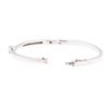 Image 3 : 0.20 ctw Diamond Bangle Bracelet - 14KT White Gold