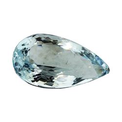 4.67 ct.Natural Pear Cut Aquamarine