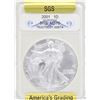 Image 1 : 2001 $1 American Silver Eagle Coin SGS MS70