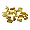 Image 2 : 7.34 ctw.Natural Emerald Cut Citrine Quartz Parcel of Eighteen