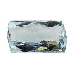 5.36 ct.Natural Cushion Cut Aquamarine