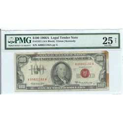 1966A $100 Legal Tender Note PMG Very Fine 25 Net