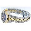 Image 9 : Rolex Ladies 2 Tone Blue Vignette Diamond & Sapphire Datejust Wristwatch