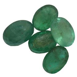 3.83 ctw Oval Mixed Emerald Parcel