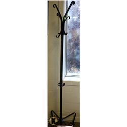 METAL COAT RACK 6' TALL.