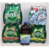 Image 1 : BOX OF PERRIER WATER AND S.PELLEGRINO