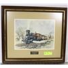Image 1 : TRAIN FRAMED PICTURE