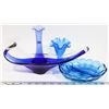Image 1 : DECOR BLUE GLASS.