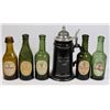 Image 1 : VINTAGE BEER BOTTLES AND OCTOBERFEST DECANTER.