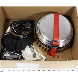 HIKERS DUCKS UNLIMITED COOKING POT & WHISPERLITE