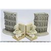 Image 1 : LOT OF COLOSSEUM THEME BOOK ENDS SOLD WITH