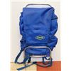 Image 1 : BLUE METAL FRAME HIKING BACKPACK