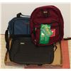 Image 1 : LOT OF 2 LAPTOP BAGS AND NEW OUTBOUND BACK PACK