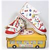 Image 1 : KIDS ACADEMY SCHOOL BUS  SHOES WHITE/RED SZ 11.5