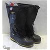 Image 1 : PAIR OF BAFFIN STEEL TOE RUBBER BOOTS SIZE 6
